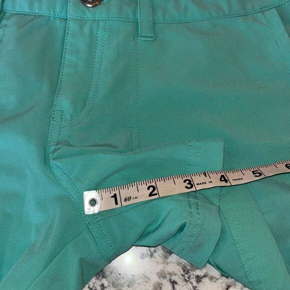 Patagonia women L shorts common threads blue XS/2 - Picture 10 of 10